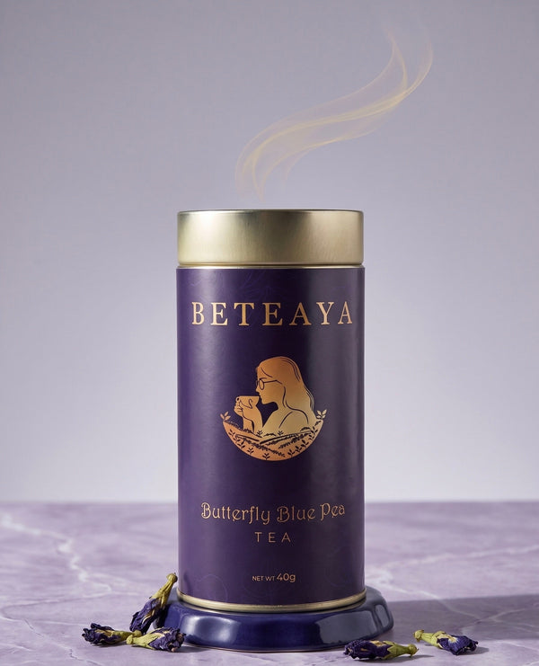 Blue Infusion – Butterfly Pea Flower Tea (40gm) | Caffeine-Free | BETEAYA
