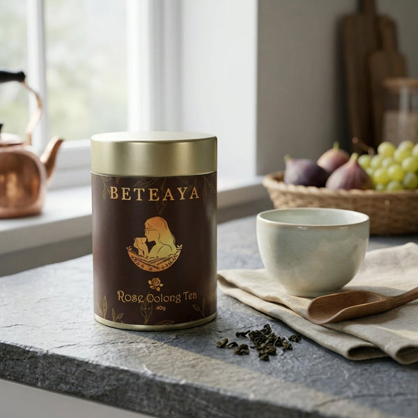 Rose Oolong Tea | Premium Loose Leaf | BETEAYA