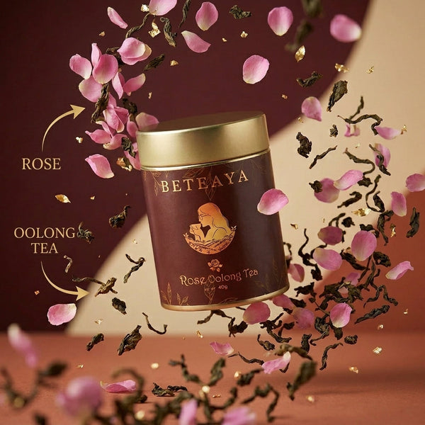 Rose Oolong Tea | Premium Loose Leaf | BETEAYA