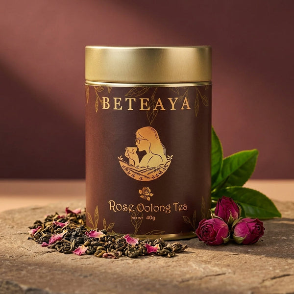 Rose Oolong Tea | Premium Loose Leaf | BETEAYA