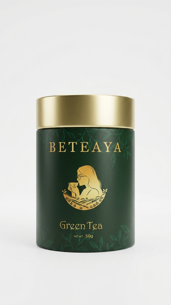 Assam Green Tea – 50g | Hand-Picked, Whole Leaf | BETEAYA