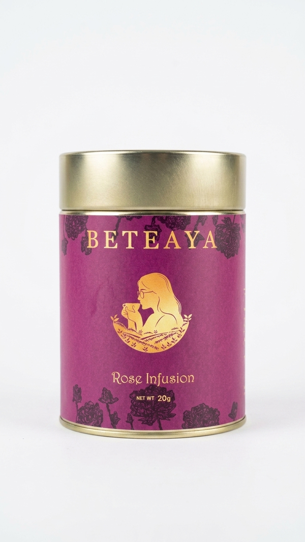Red Infusion – Rose Herbal Infusion(20g) | Caffeine-Free | BETEAYA