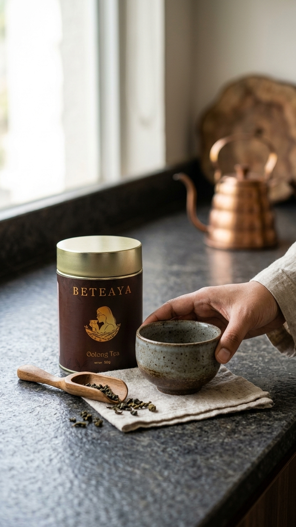 Amber Oolong Tea – 50g | Assam Oolong, Floral & Multi-Brew | BETEAYA